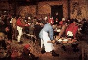 Pieter Bruegel the Elder Peasant Wedding oil